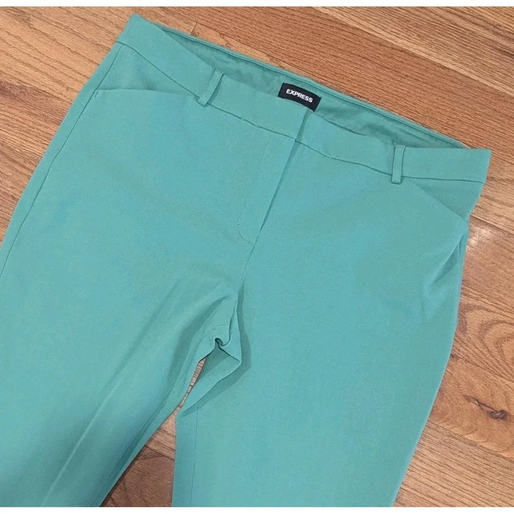 Coastal‎ Quiet Luxury Emerald Slim Career Pants Express Mid Rise Stretch 16R